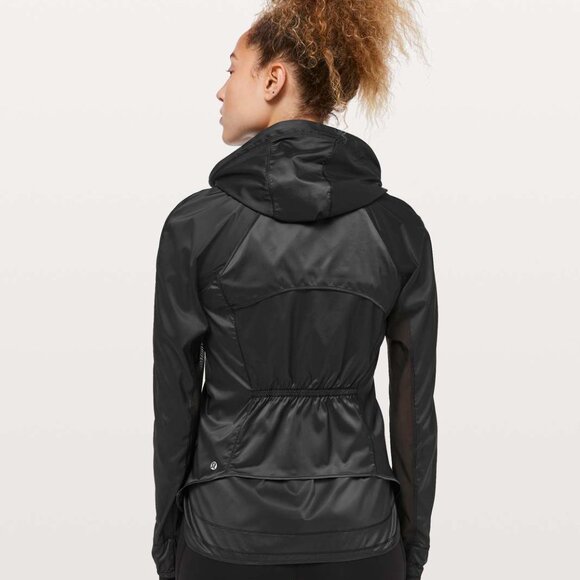 NWT lululemon Goal Crusher Jacket Sz 8 Black - Picture 2 of 6